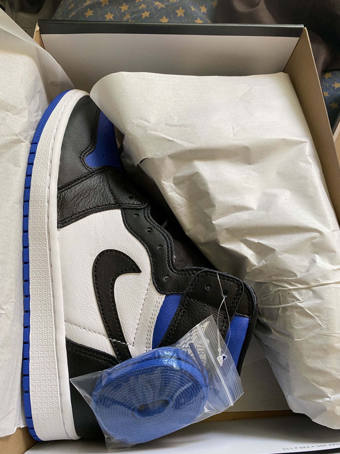 Jordan 1 retro high royal toe