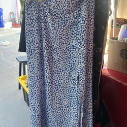 Xs blue skirt