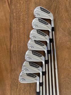 Callaway Apex Pro '24 Iron Set 4-pw Forged Reg flex. Brand New