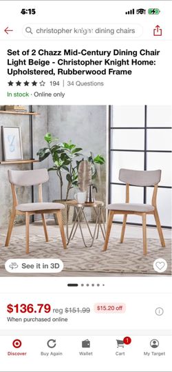 Christopher knight dining chairs modern