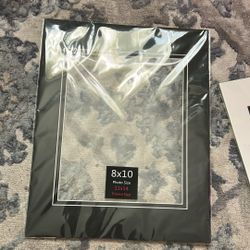 8x10 Blackmat for 11x14 frame