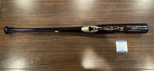 Wood Bat Carlos Correa Signed