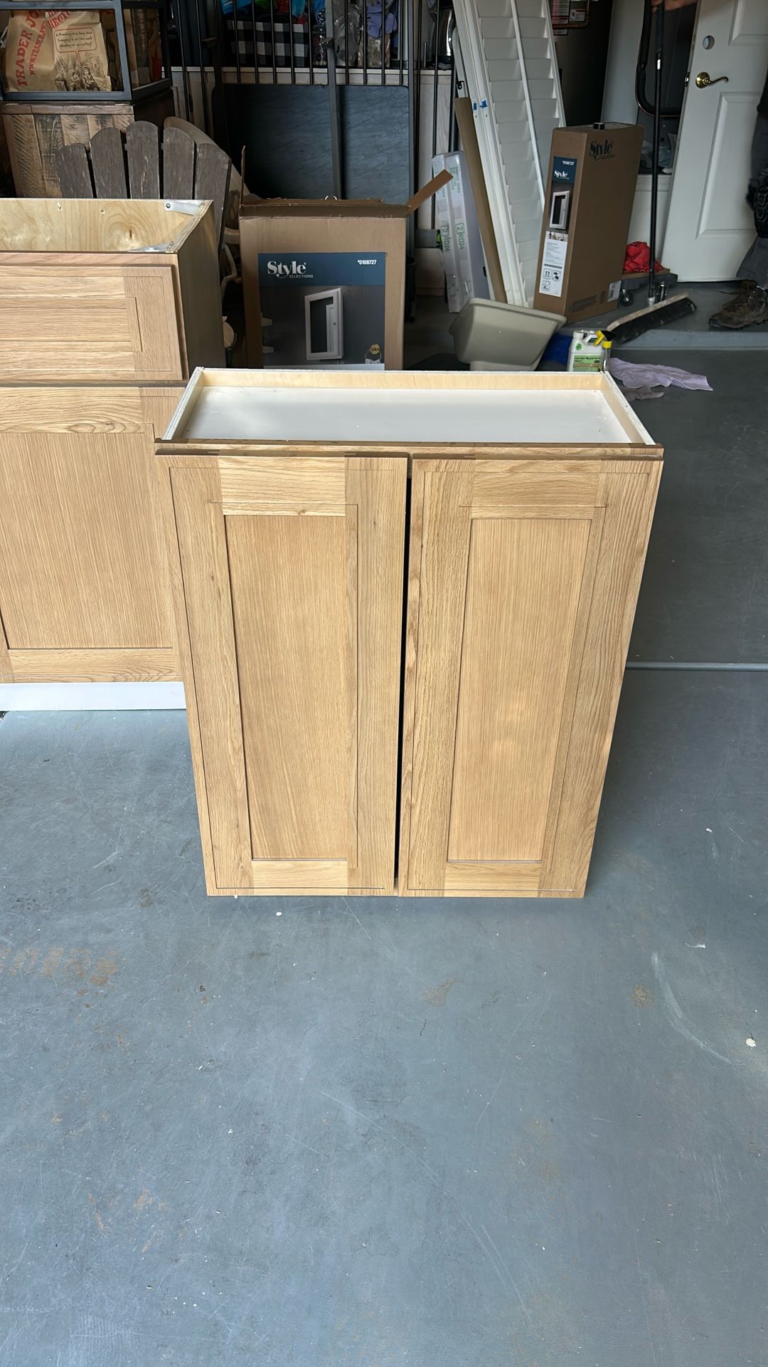 New 24/ In and 12 In Deep With 2 Shelves