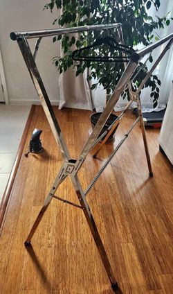 Chrome Folding Clothes Drying Rack