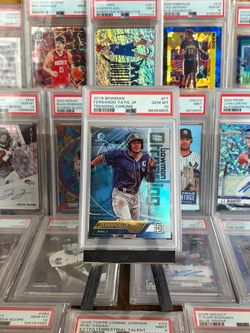 2018 Fernando Tatis Jr. Bowman Chrome Rookie PSA 10