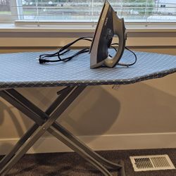 Steam Iron And Iron Stand