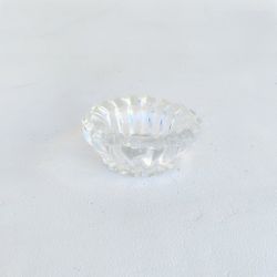 VINTAGE Crystal Glass Shabbat Tealight Candle Stick Holders Jewish Kiddush Set10