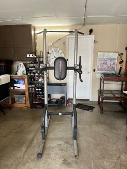 Weider pull-up tower