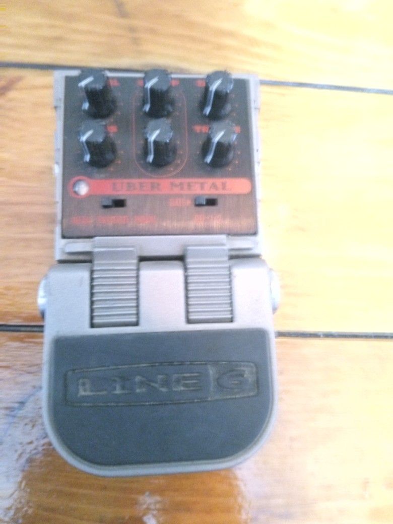 Line 6 Uber Metal Guitar Distortion Pedal