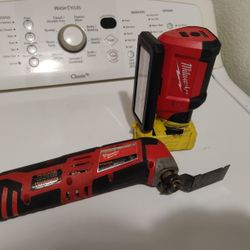 Milwaukee Service And Repair Flood Light And Multi Tool