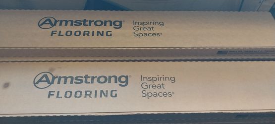 NEW AND BOX ARMSTRONG FLOORING
