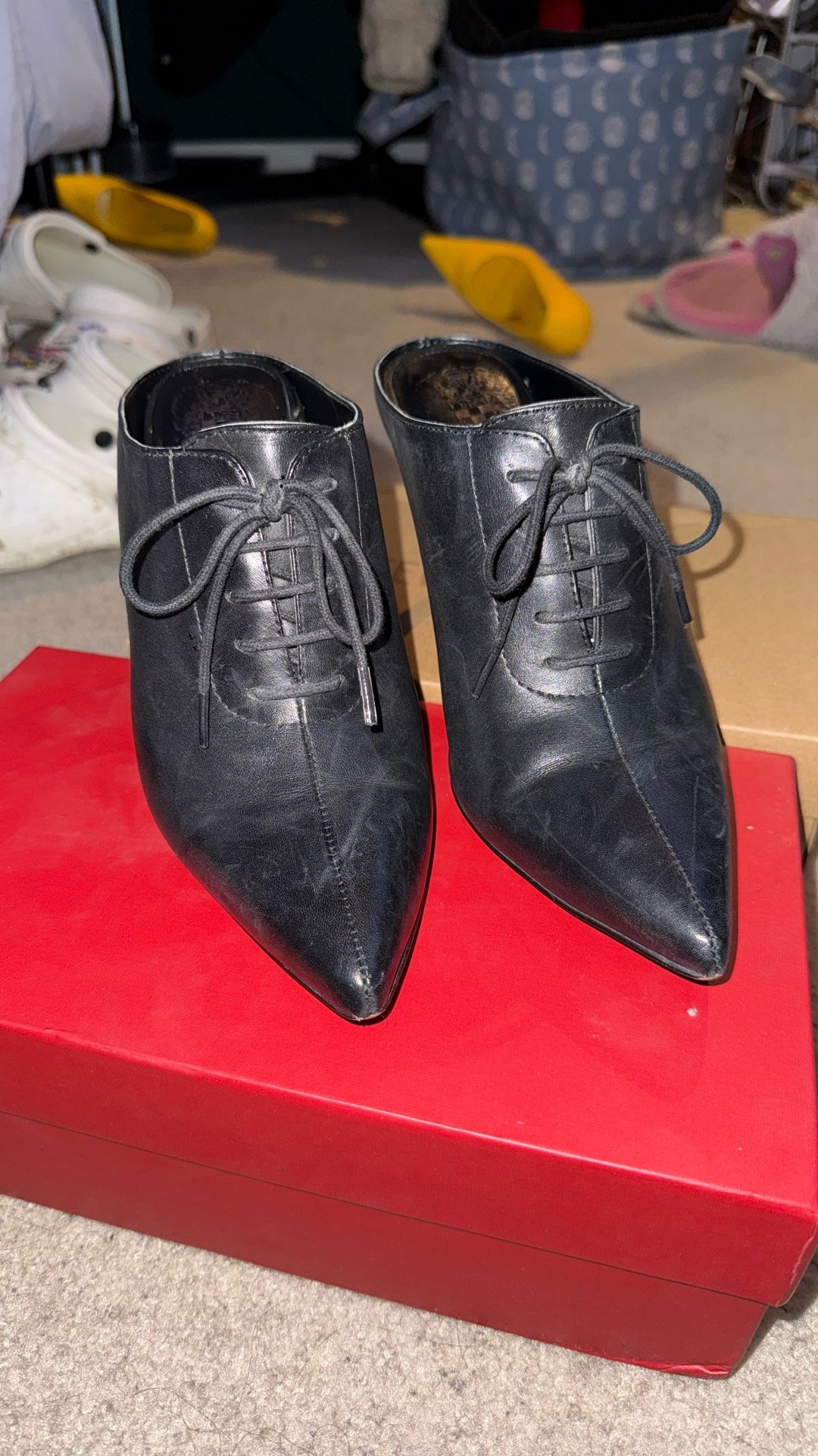 Vince Camuto Black Heels