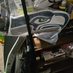 3d Foam Wall Sign Seahawks 