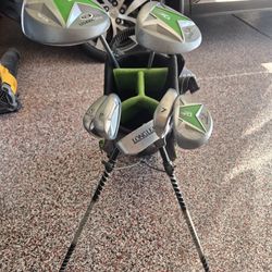 US Kids Golf "Green" Golf Clubs