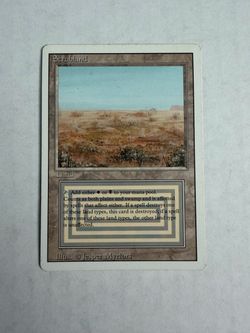 Magic: The Gathering, Scrubland Dual Land Card
