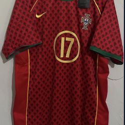 Portugal 2004 Home Ronaldo Jersey 