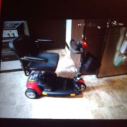 compact red Scooter 