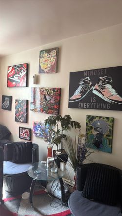graphic sneaker canvases