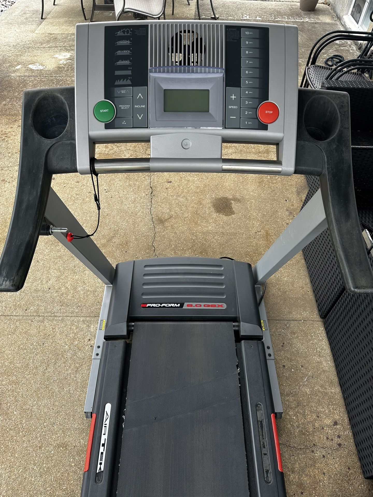 Pro-Form 6.0 GSX Air Tek Treadmill Space Saver