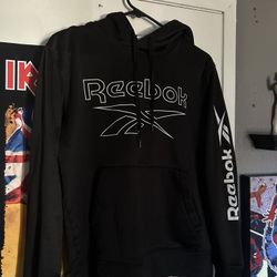 Black Reebok Hoodie
