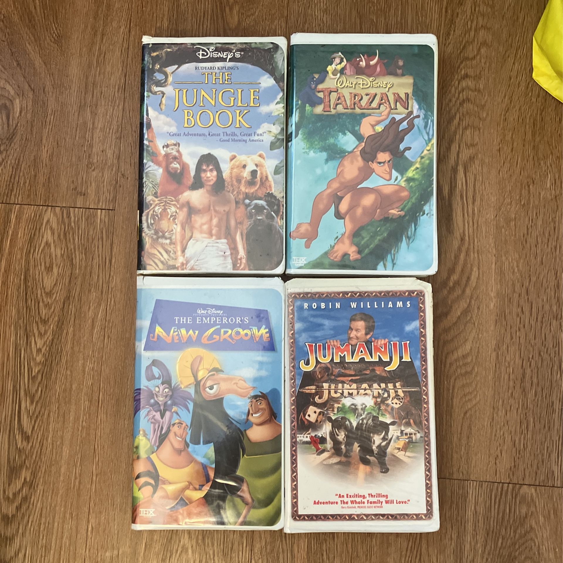 VHS tapes bundle