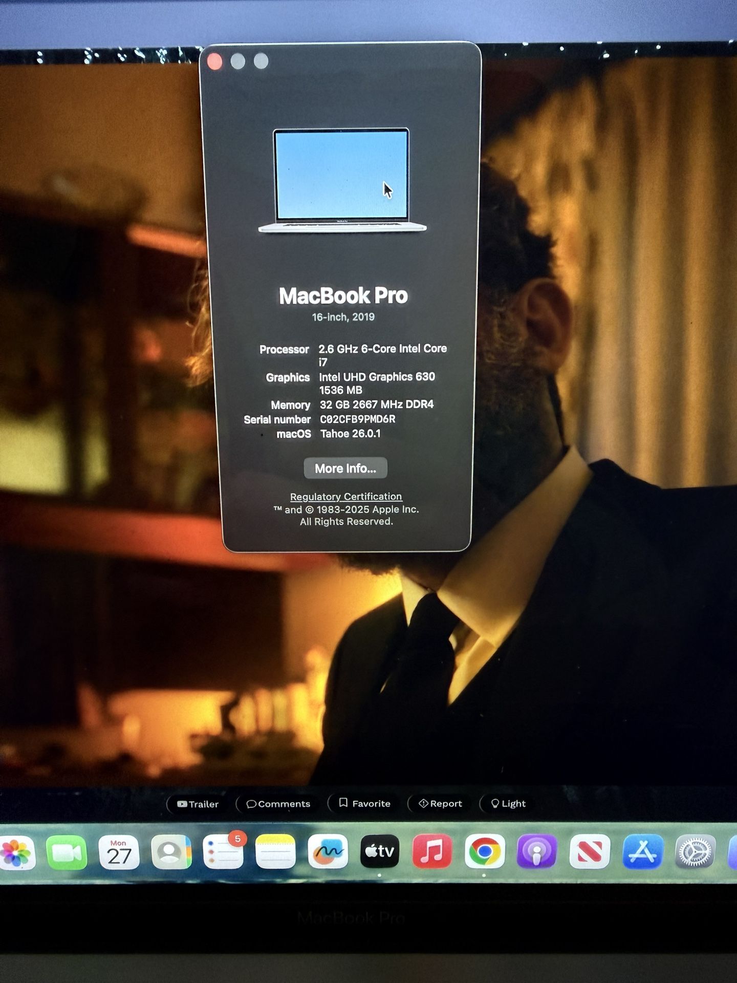 MacBook 2019 16 Inch