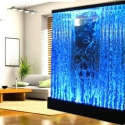 Bubble Wall Water Fountain Panel Restaurant Huge 6.5 Ft