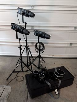 Calumet Travelites studio lighting set