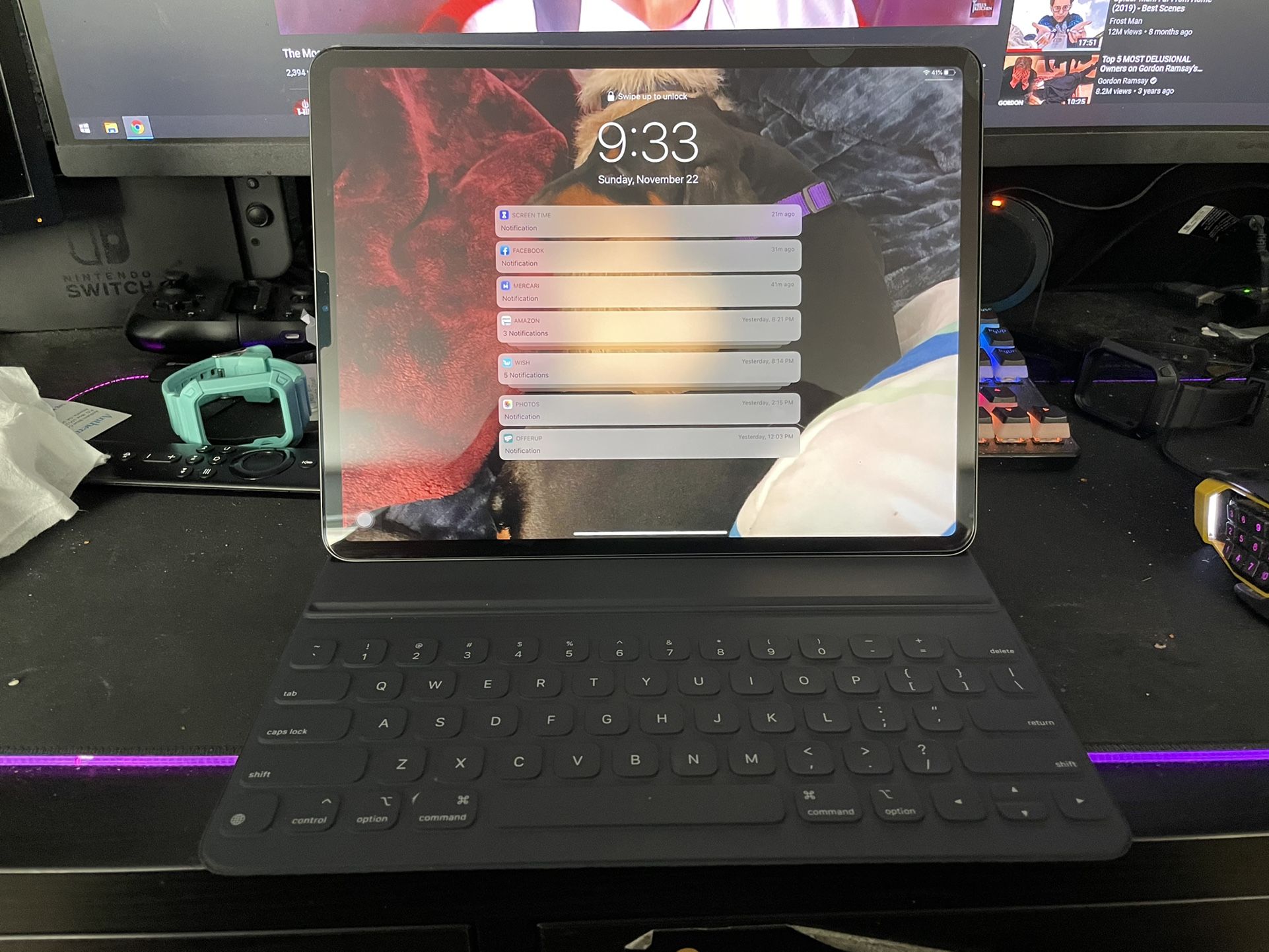 12” iPad Pro (3rd Generation) Space Grey W/ Keyboard