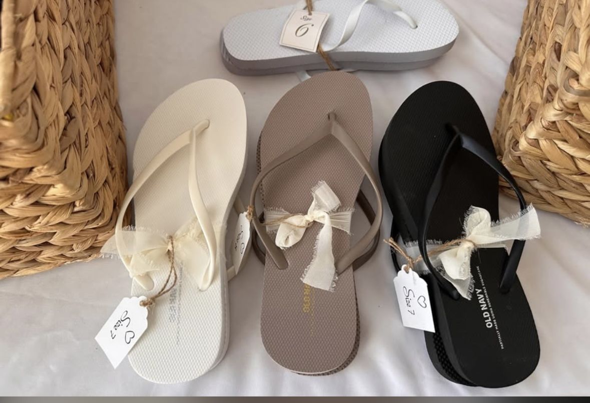 Assorted Neutral Flip-Flop Bundle - 67 Pairs (Perfect for Events!)
