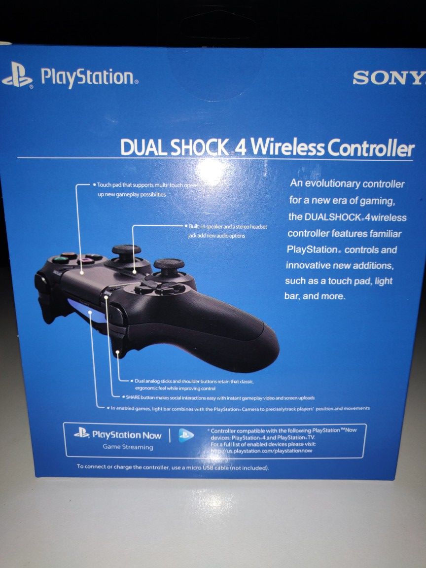 Sony PlayStation DualShock 4 wireless controller