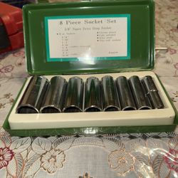 8 Piece Socket Set 