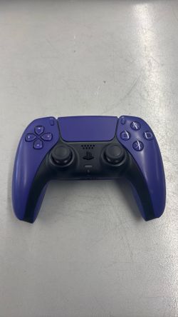 Purple and Black PS5 Controller