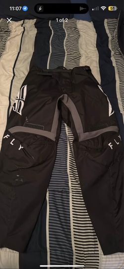 Racing 2023 adult f-16 pants black white 36