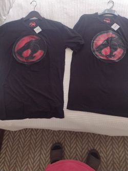 Pair Of New XL Custom Thunder Cats Shirts New