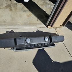 Jeep OEM front bumper and fog lights JK 2016