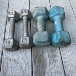 Dumbbell 4 Piece For $10 