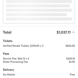 49 Ers Tickets  Against Kansa City 