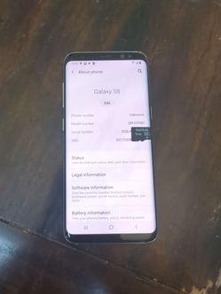 Samsung Galaxy s8 READ DESCRIPTION