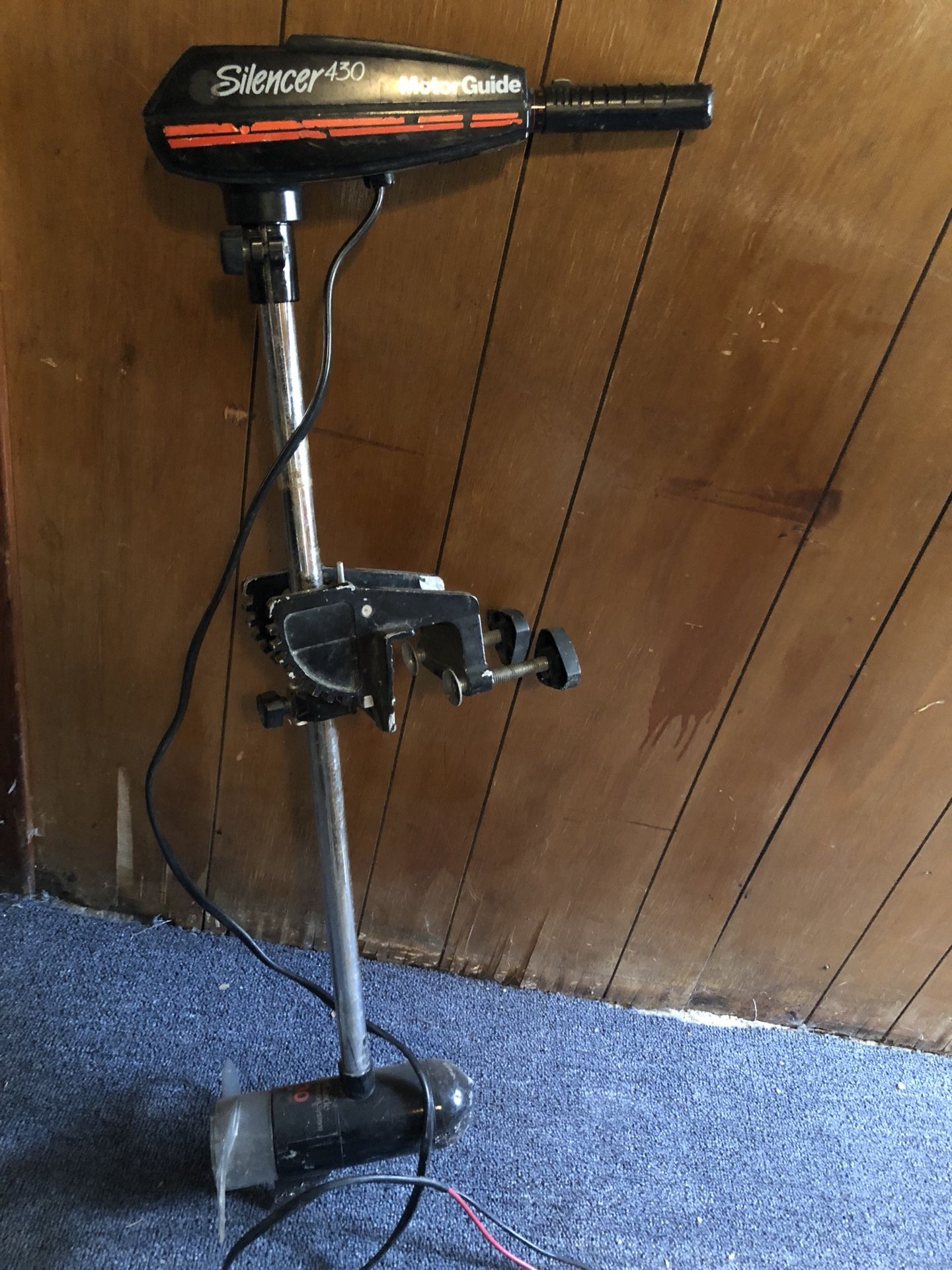 silencer 430 30 lbs thrust trolling motor for Sale in Park