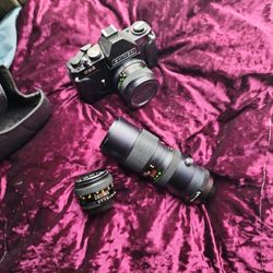 Camera  CXII Chinon 35mm 55mm