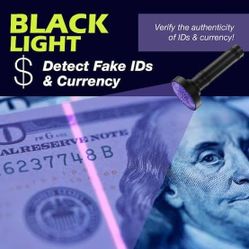 UV Flashlight Ultra Violet 100 LED'S