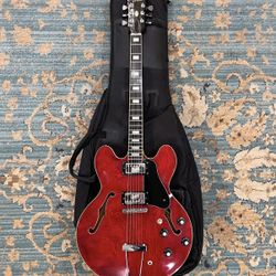 Greco SA-(contact info removed) - Wine Red, Ebony Fretboard, Fujigen Japan