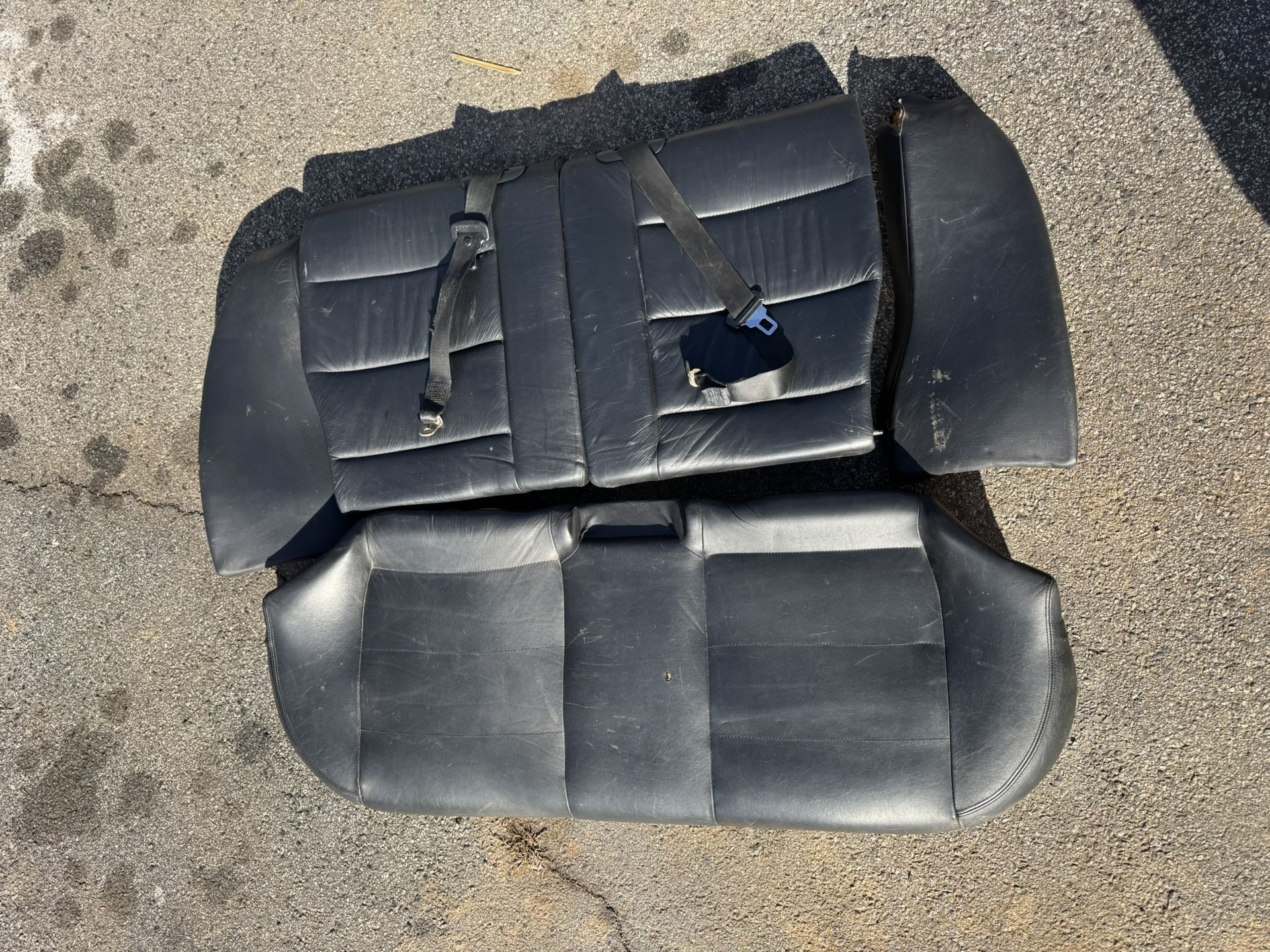 E36 Sedan Rear Seats