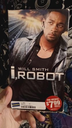 I Robot VHS