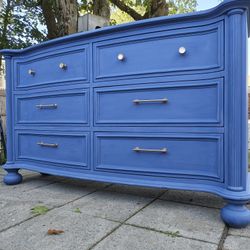 Coastal Blue Dresser