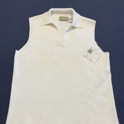 New Liz Claiborne Sleeveless Sweater Women’s Large