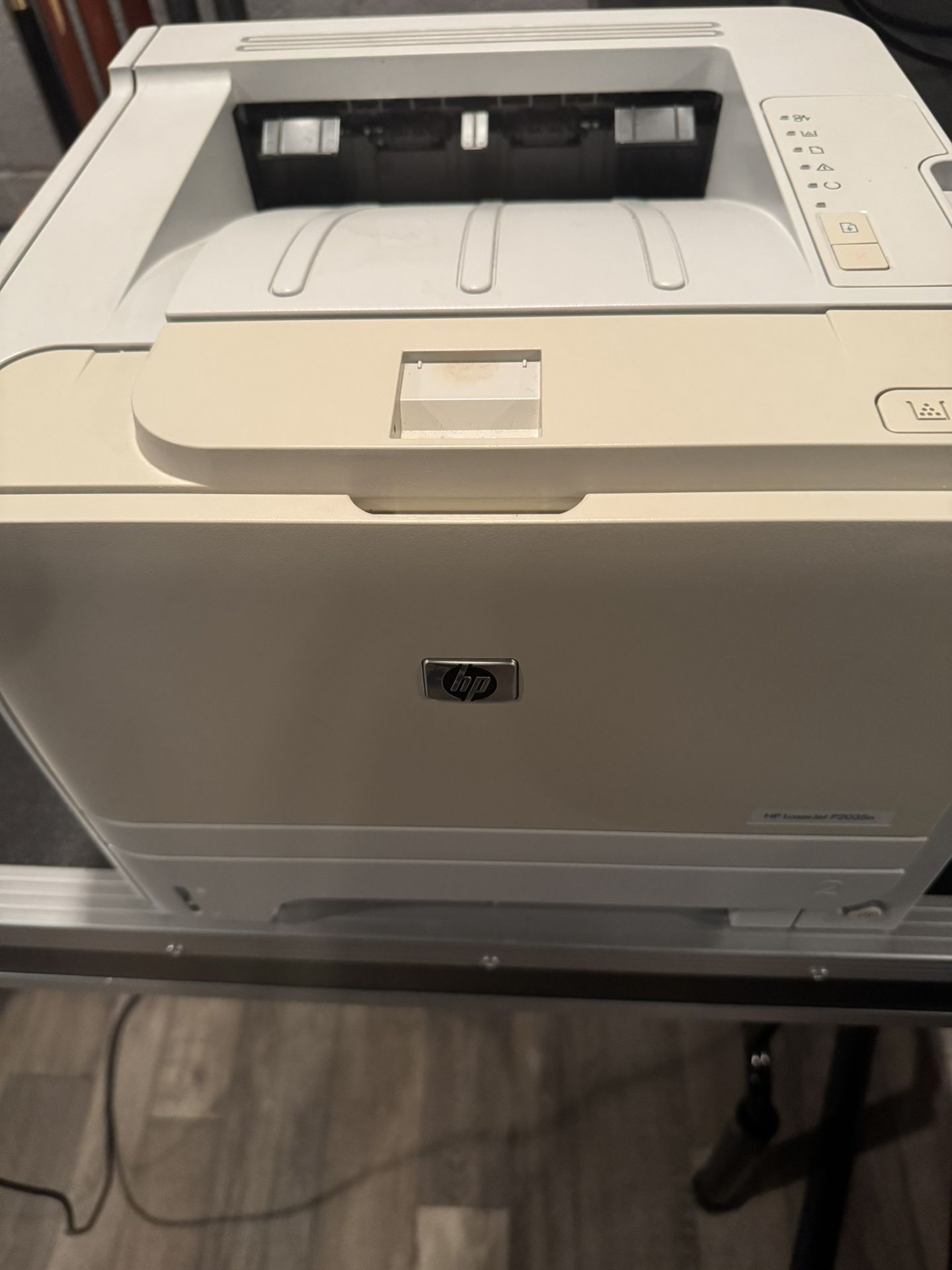 HP Laser Jet Printer (P2035) with a brand new ink cartridge