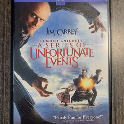 A series of unfortunate events DVD