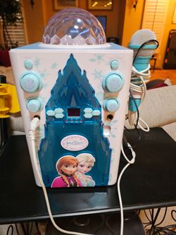 Disney's Frozen Disco Ball Karaoke Machine